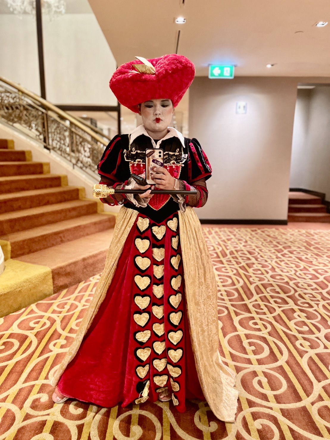 ชุดราชินีโพแดง / ชุดราชินีอิเรซเบธ / ชุด Red Queen @ อลิส อิน วันเดอร์แลนด์ / ชุดราชินีแดง / ชุดราชินีไพ่