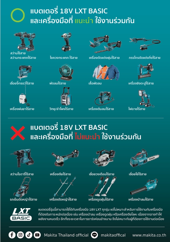 สว่านกระแทกแบตเตอรี่ 13mm (1/2″) 18V DHP490WVE MAKITA