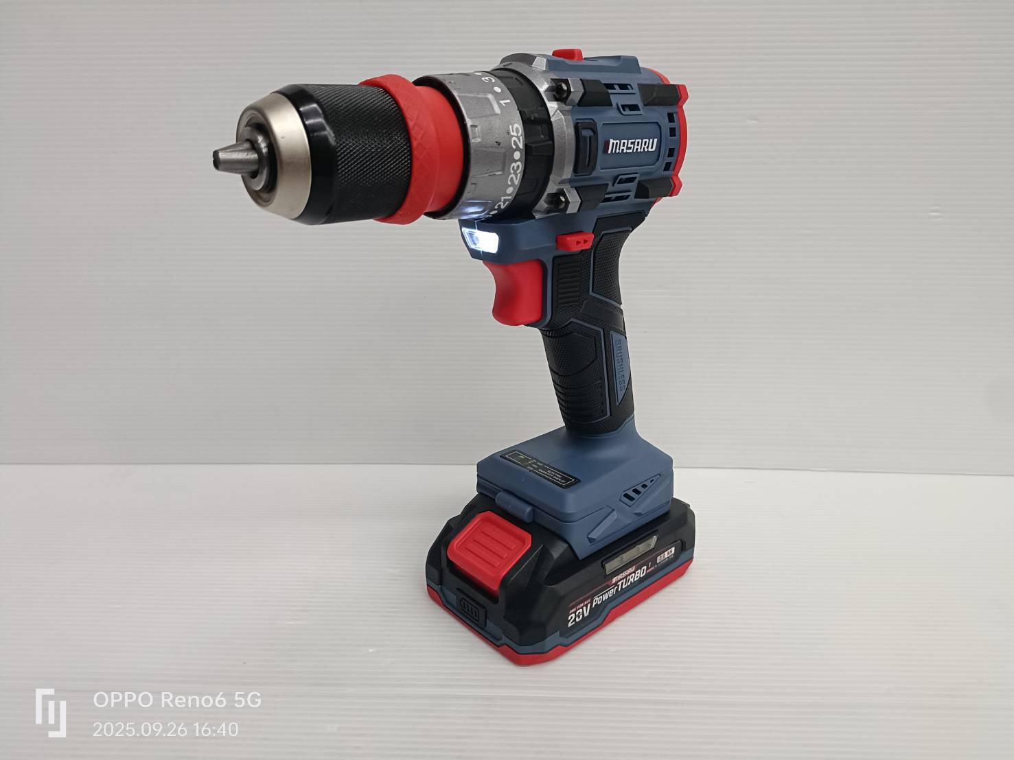 MASARU สว่านกระแทก20V 3ระบบ SCDI-240-B2