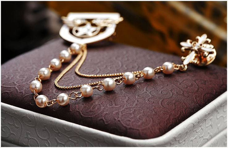 (พร้อมส่ง) เข็มกลัดเจ้าบ่าว 010