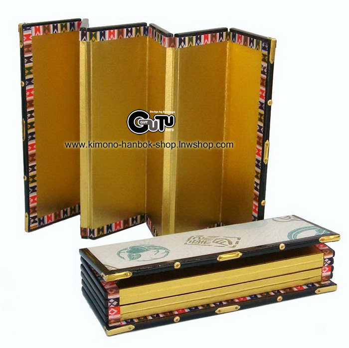 Set.ตุ๊กตาฮินะเด็กคู่+ฉาก(M)