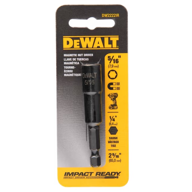 ดอกไขควงหกเหลี่ยม 8มม. DW2222IR DEWALT
