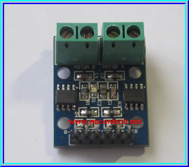 1x L9110S Full-Bridge Dual DC motor Stepper motor drive module