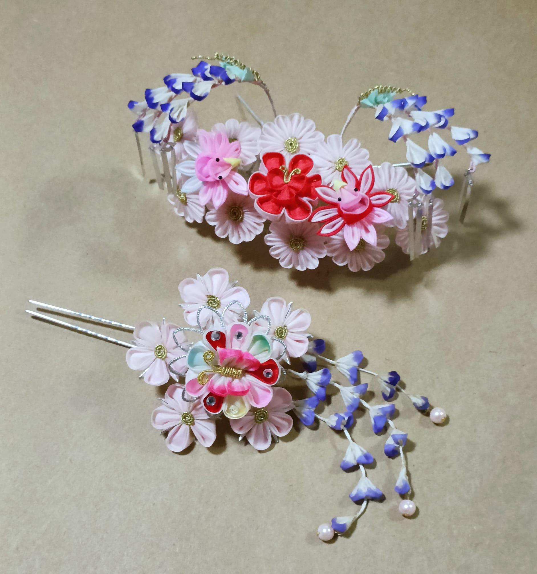 ชุดปิ่นดอกไม้ญี่ปุ่นPINJ026