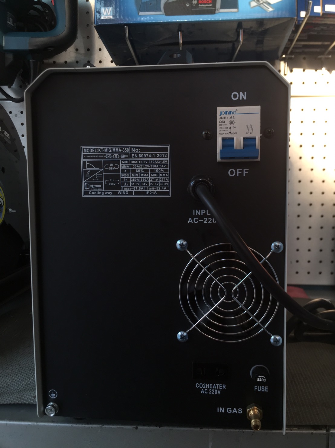 เครื่องเชื่อมไฟฟ้า2ระบบ KT-MIG/MMA-350 KANTO