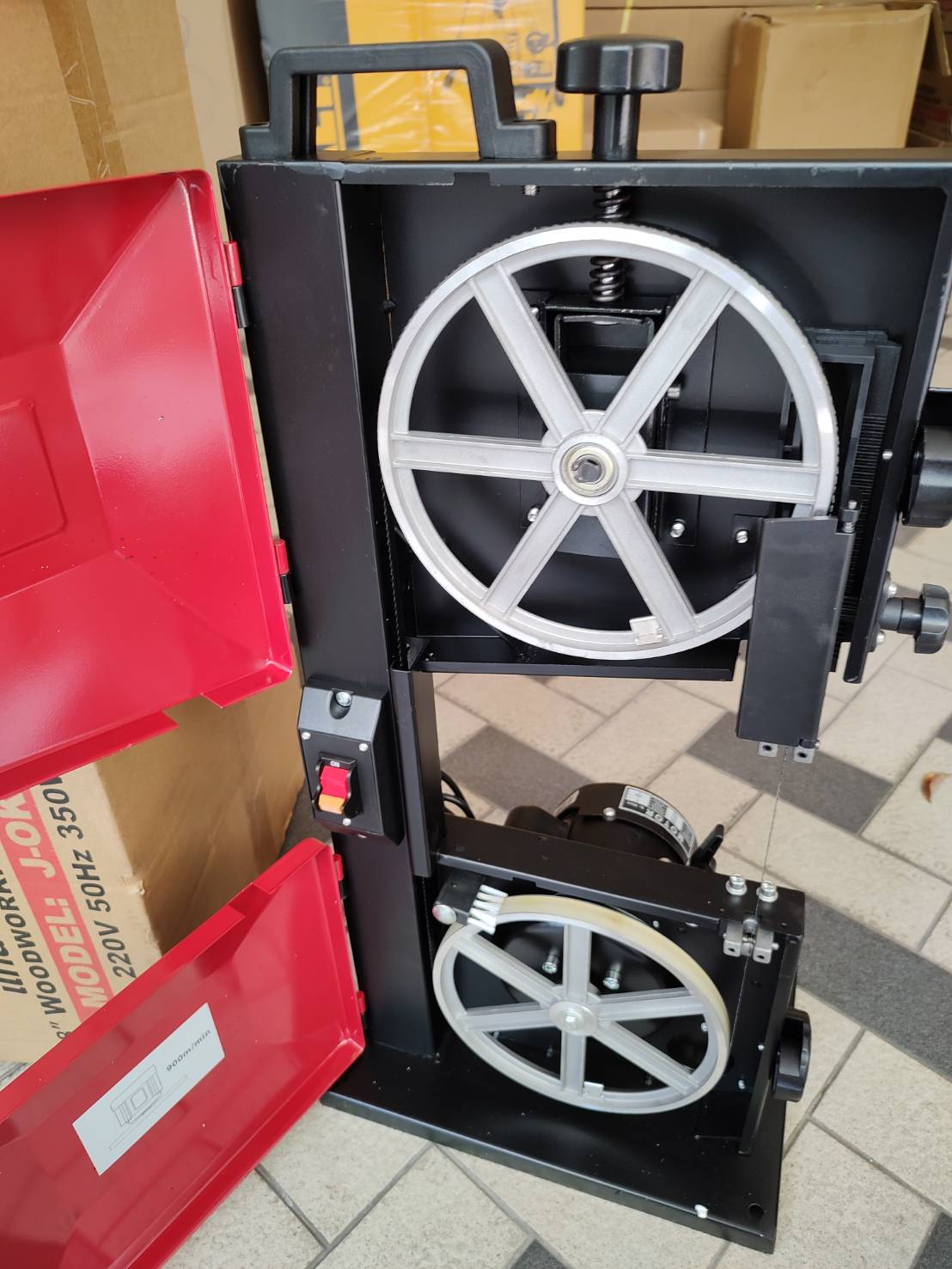 แท่นเลื่อยสายพาน8" J-OK-WBS08 OKURA