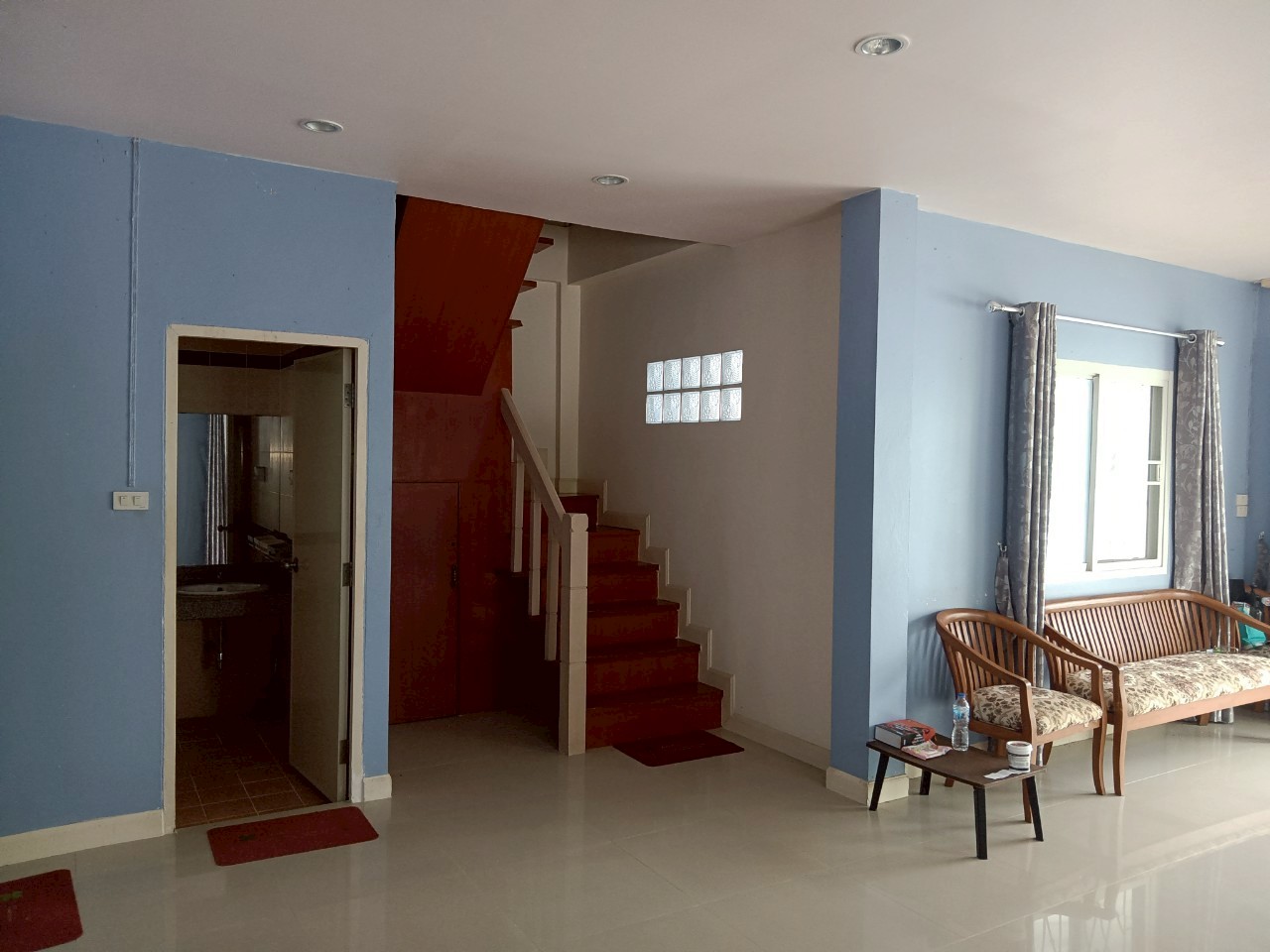 🏡H1268 ขายด่วน! ทาวน์เฮ้าส์ 2 ชั้น หลังริม หมู่บ้านนารีนคร 12 – บางบัวทอง อยู่ซอยเทศบาล8