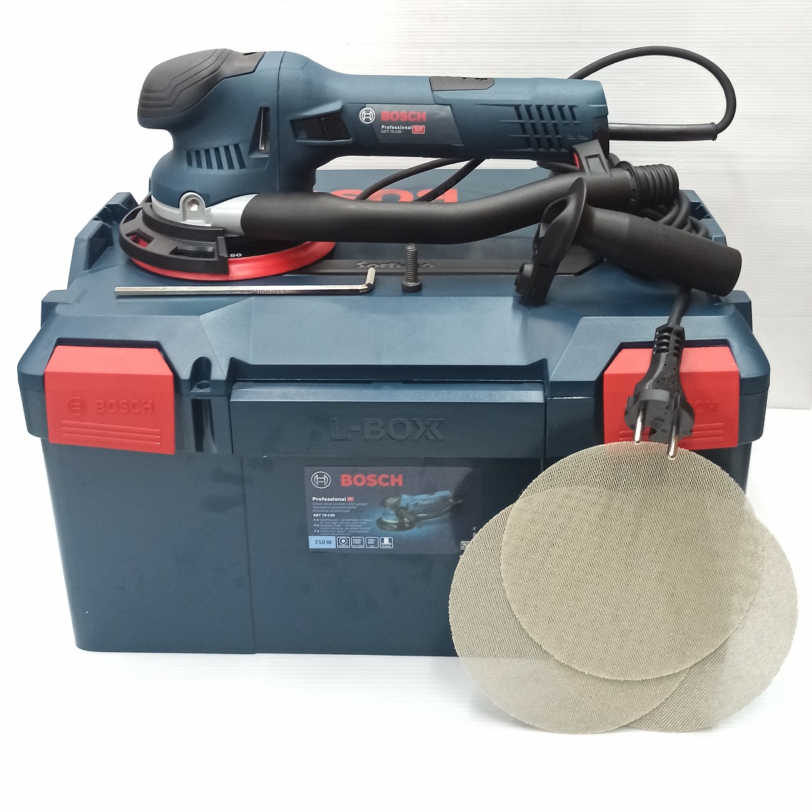 ขัดกระดาษทรายกลม6" GET75-150 BOSCH