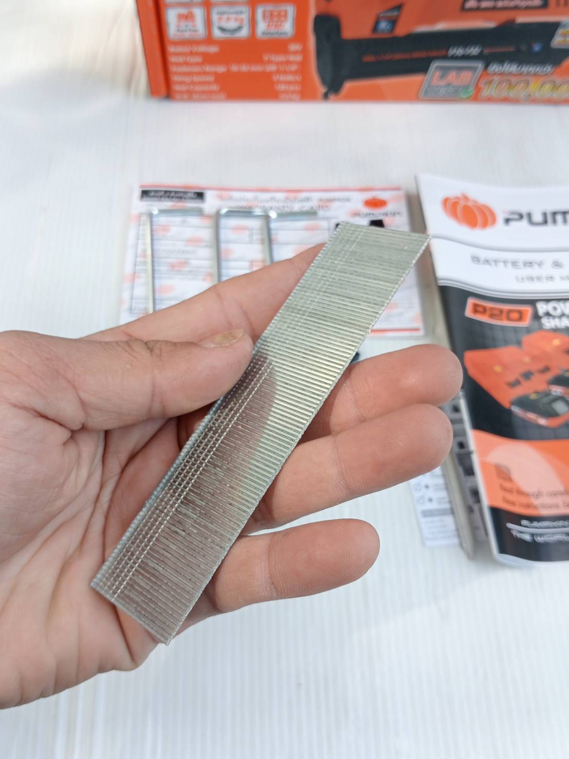 เครื่องยิงตะปูไร้สาย20V F32 INF-F32BNB PUMPKIN (เครื่องเปล่า) 50481