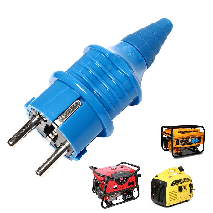 ปลั๊กเสียบเครื่องปั่นไฟ 16A 2P+E 220V MARATHON IP54