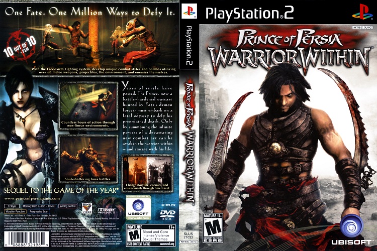 PRINCE OF PERSIA WARRIOR WITHIN [US : DVD5 1 Disc]