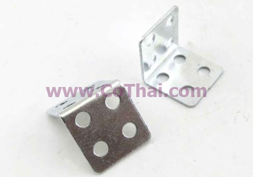 ฉาก 4+4รู โลหะ 10.5x10.5x10