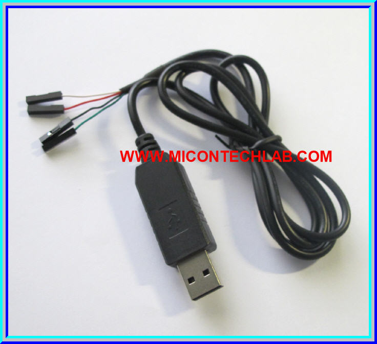 1x สายแปลง PL2303HX USB เป็น 5V TTL/UART/Serial RX TX