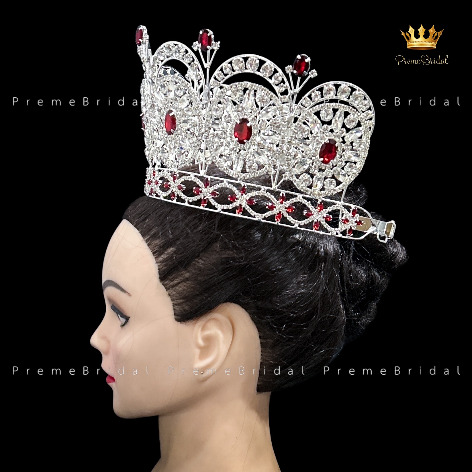 (พร้อมส่งจากไทย) มงกุฏ Miss Universe Nexus Diamond ปี 2009 งานโลหะฐานกลมปรับขนาดได้ ส่งด่วน ส่งจาก จ.อุบลราชธานี