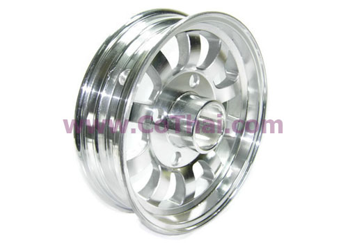 ล้อแม็ก 4รู 3.50-10 ยึด100 ขอบ10นิ้ว d270 w81