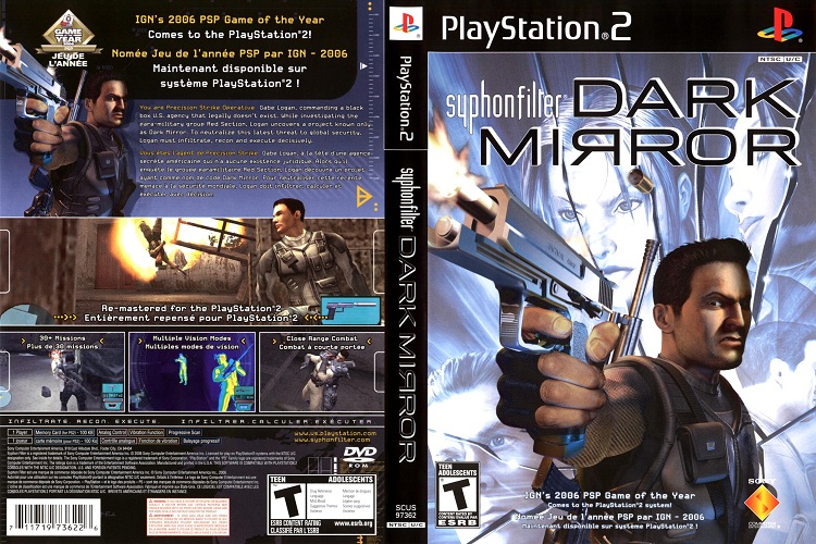 SYPHON FILTER DARK MIRROR [US : DVD5 1 Disc]