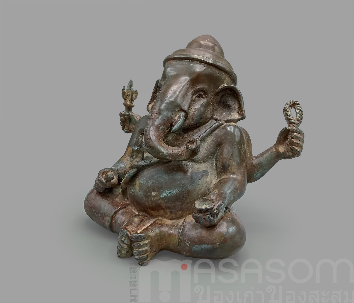 พระพิฆเนศทองเหลืองเก่า