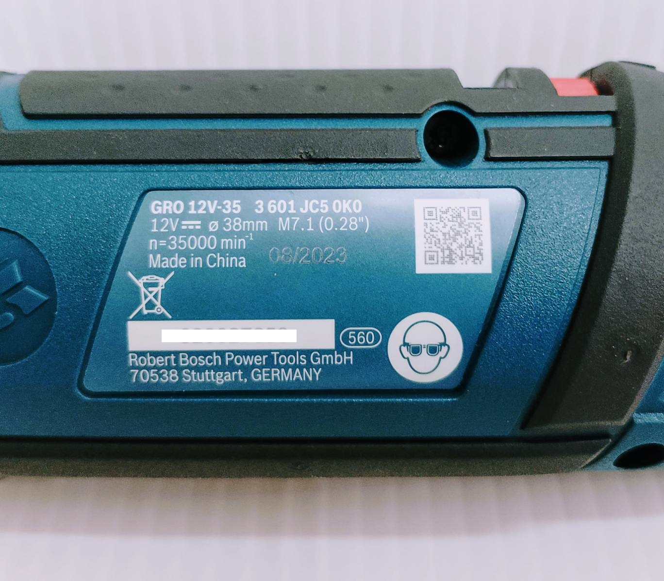 เครื่องเจียรอเนกประสงค์12V GRO12V-35 BOSCH SOLO