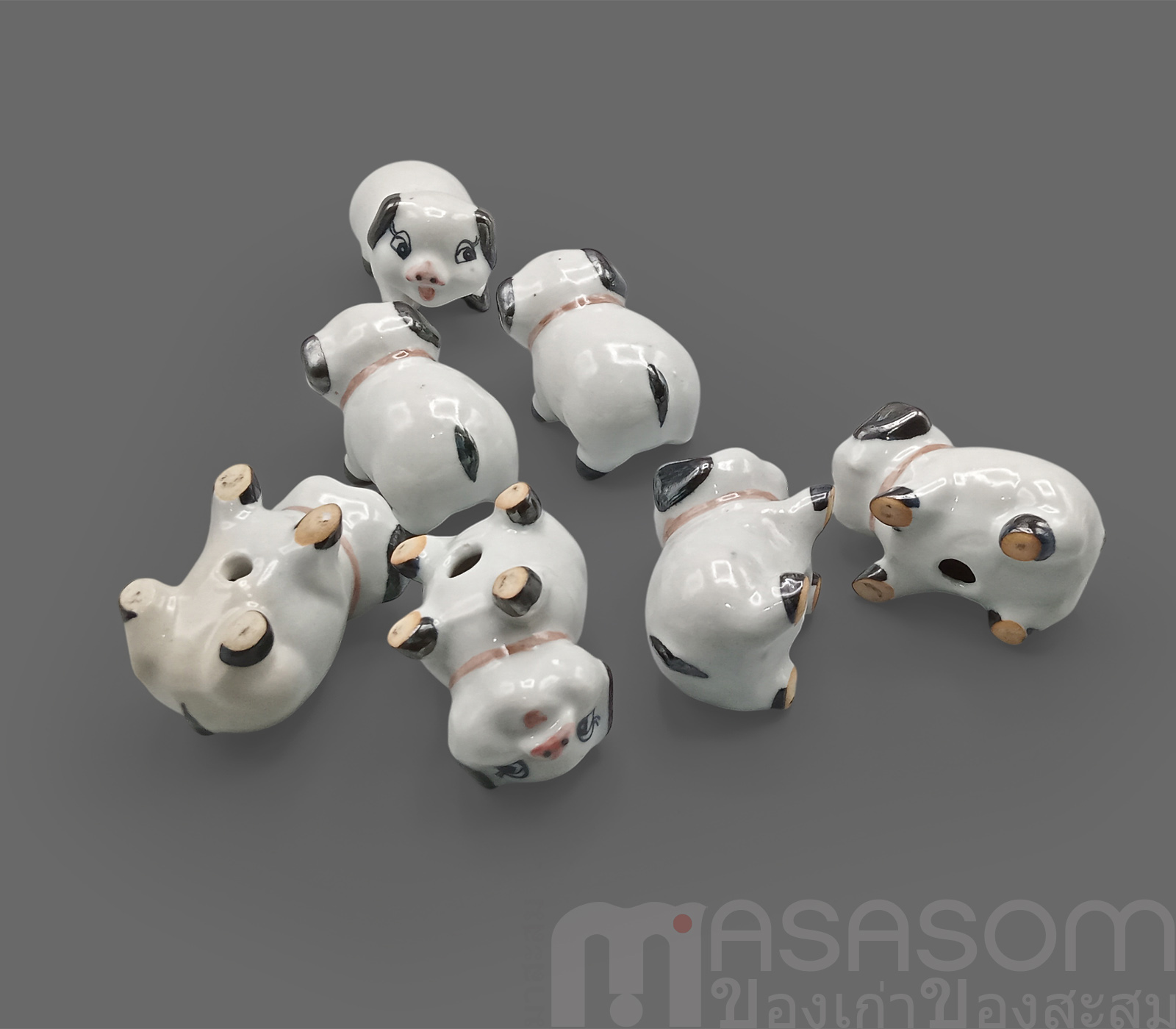 ตุ๊กตารูปหมูเซรามิค