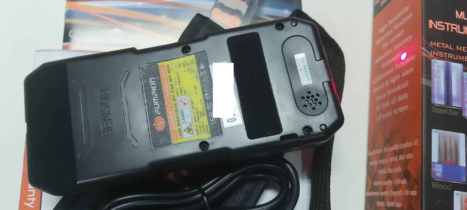 เครื่องสแกนผนัง+วัดระยะ40ม. MWD4-40M PUMPKIN 28364