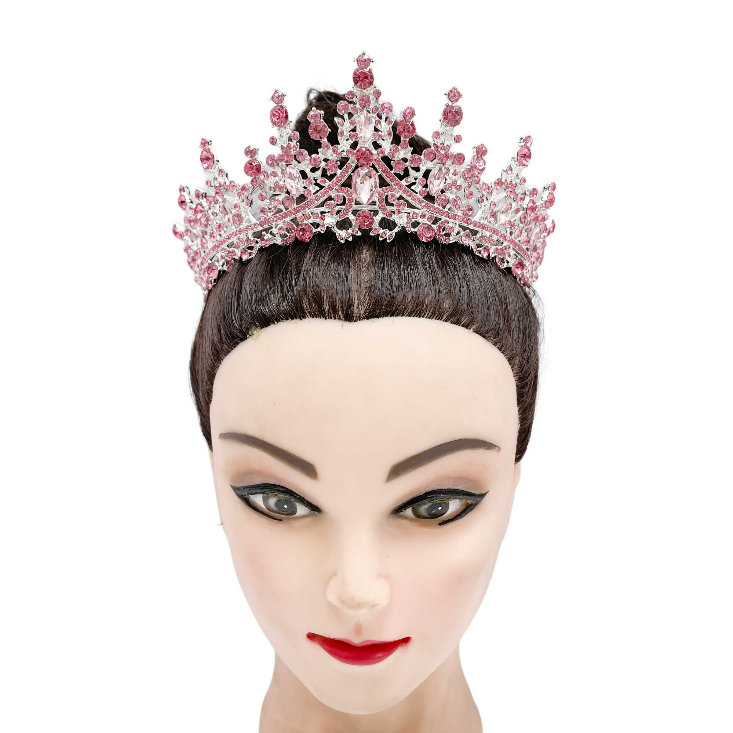 (พร้อมส่ง) เทียร่า 273 สีชมพู มงกุฎนางงาม งานสวย ปราณีต QCเพชรทุกเม็ด ร้านคนไทย คุยง่าย ส่งเร็ว