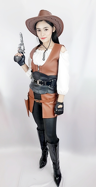 ชุดคาวเกิลร์ คาวบอยหญิง