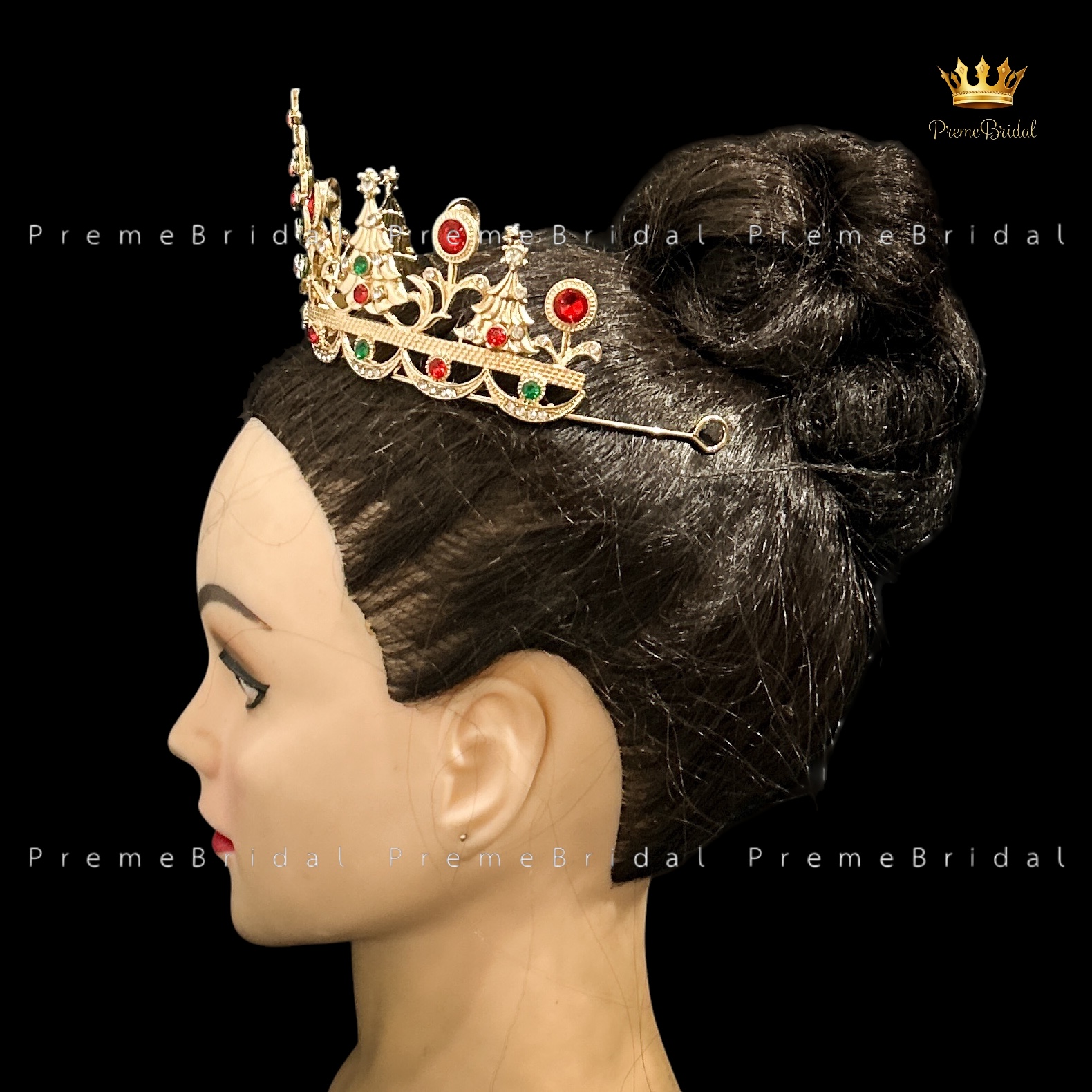 (พร้อมส่ง) มงกุฎคริสต์มาส 007 งานสวย ปราณีต QCเพชรทุกเม็ด สินค้าพร้อมส่งจากไทย