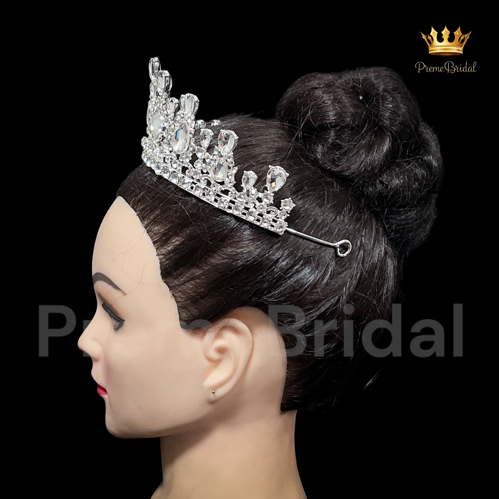 (พร้อมส่ง) เทียร่า 401 มงกุฎนางงาม งานสวย ปราณีต QCเพชรทุกเม็ด สินค้าพร้อมส่งจากไทย