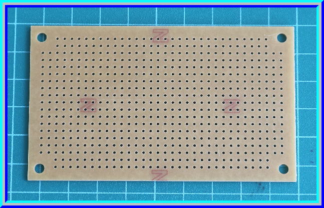 1xแผ่นปริ้นท์พีซีบีไข่ปลา ขนาด 5.5 x 9.3 ซม (PCB)
