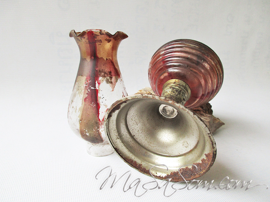 ตะเกียงลานเพ้นท์ลาย