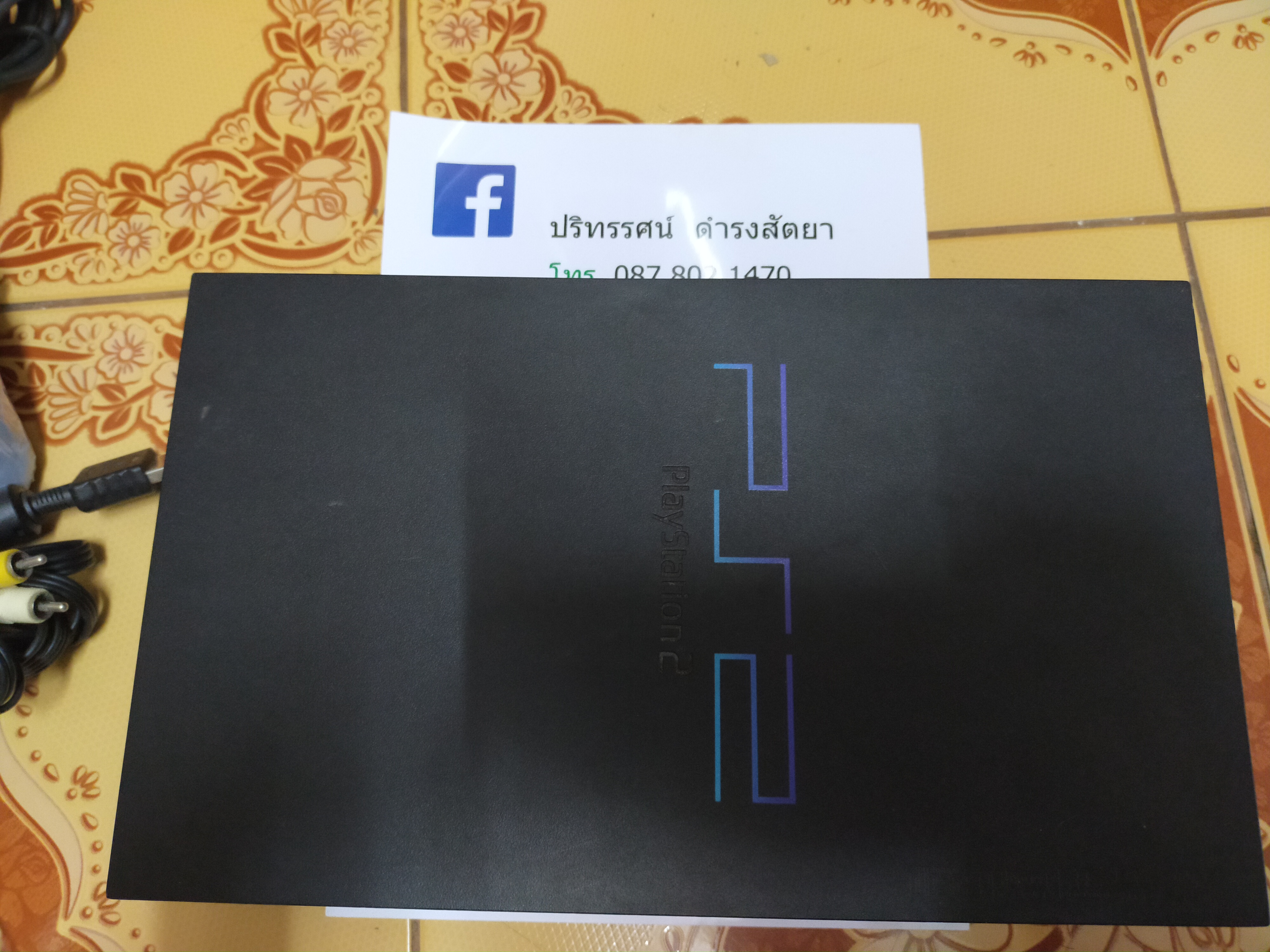 เครื่อง PS2 ตัวใหญ่ มือสอง สภาพสวย ใช้งานได้ปกติ อุปกรณ์ครบชุด