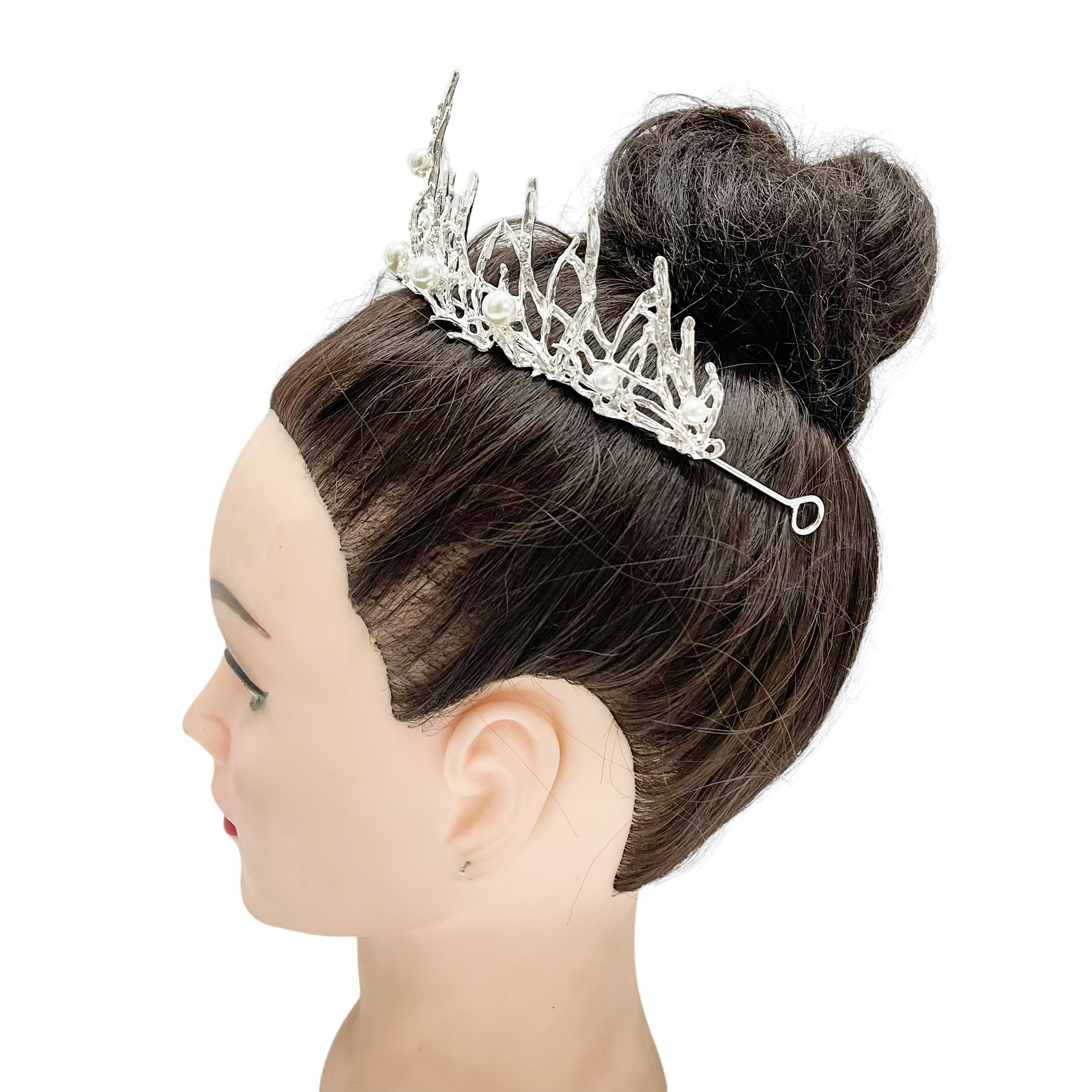 (พร้อมส่ง) เทียร่า 311 สีเงิน งานสวย ปราณีต QCเพชรทุกเม็ด สินค้าพร้อมส่งจากไทย