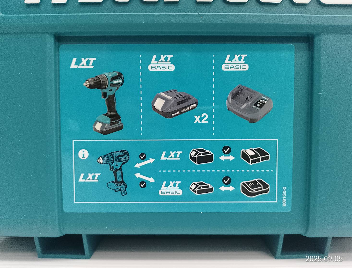 สว่านกระแทกแบตเตอรี่ 13mm (1/2″) 18V DHP490WVE MAKITA