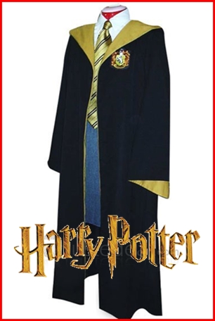 ชุดเสื้อคลุมแฮรี่พ็อตเตอร์ # บ้าน Hufflepuff