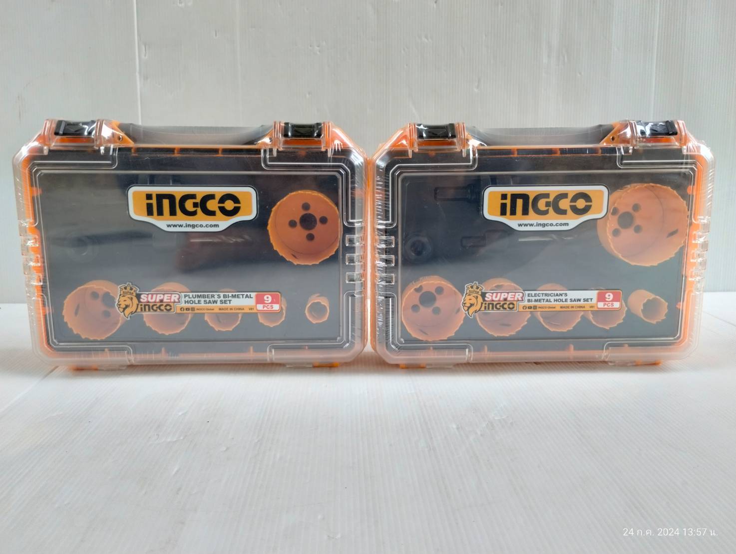 INGCO Combo Set ชุดโฮลซอว์ 18 ชิ้น AKH0021