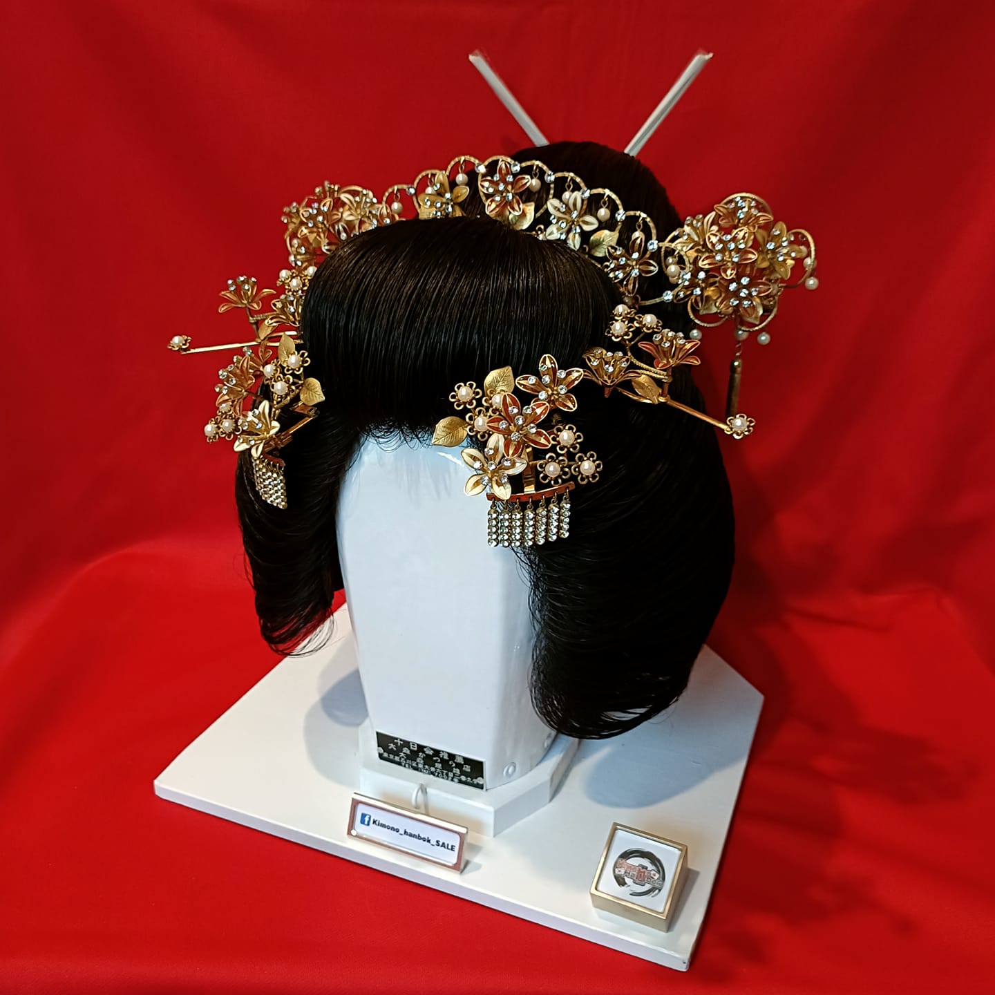 ชุดปิ่นญี่ปุ่นชุดใหญ่(โลหะล้วน)PINVIP005