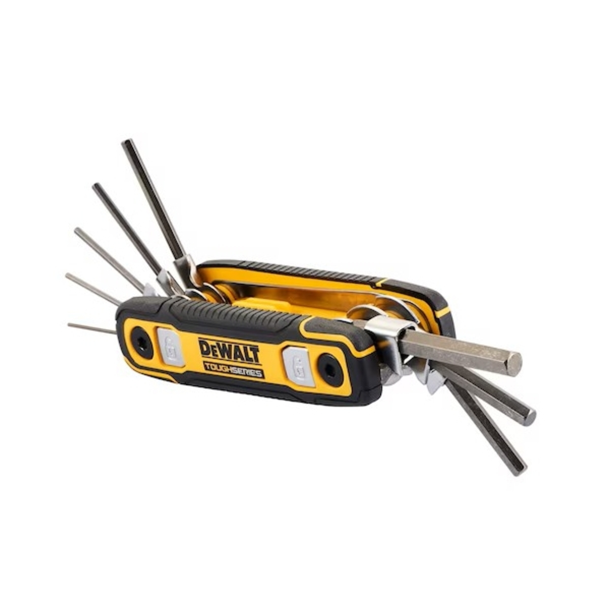 DEWALT ประแจหกเหลี่ยมพับได้แบบล็อกได้ รุ่น DWHT70267 TOUGH SERIES
