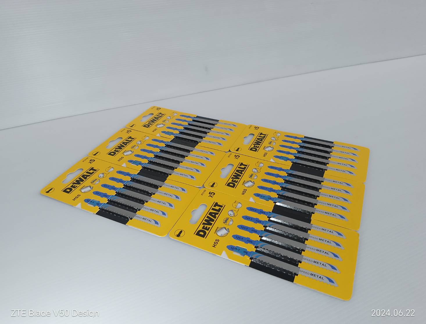 ใบเลื่อยจิกซอ DT2163 DEWALT (5ใบ/แพค)