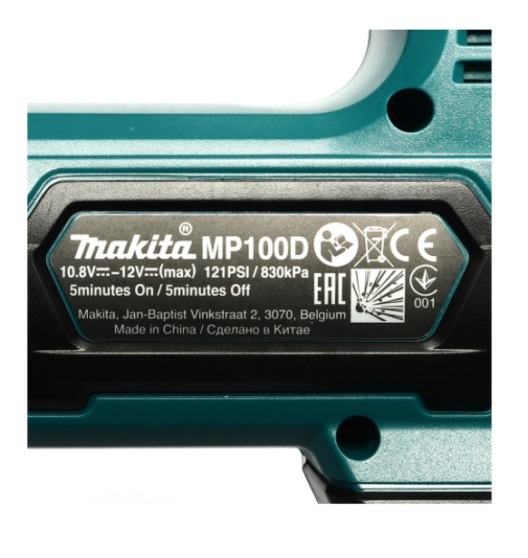 ปั้มลมไร้สาย12V MP100DZ MAKITA