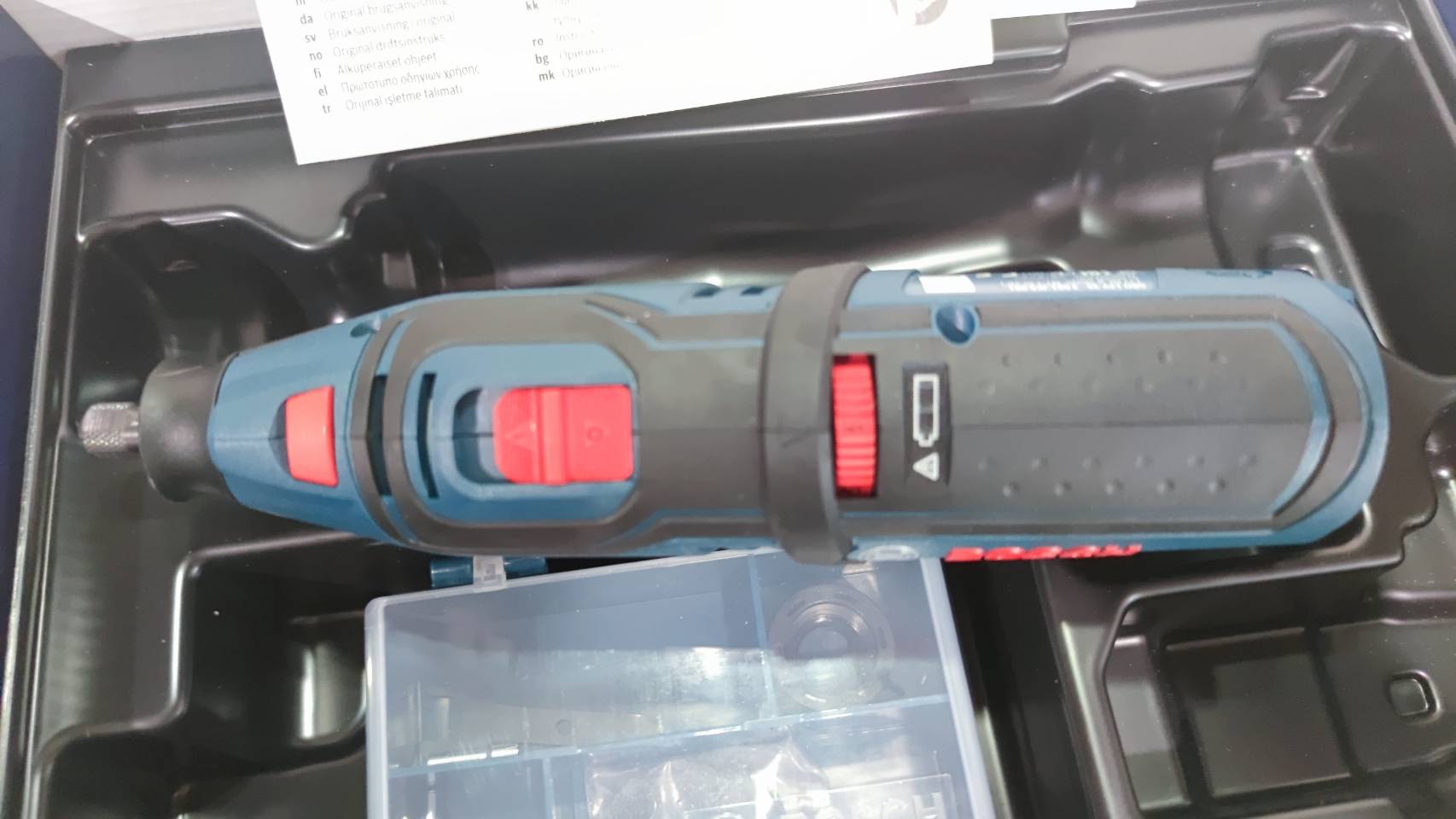 เครื่องเจียรอเนกประสงค์12V GRO12V-35 BOSCH SOLO