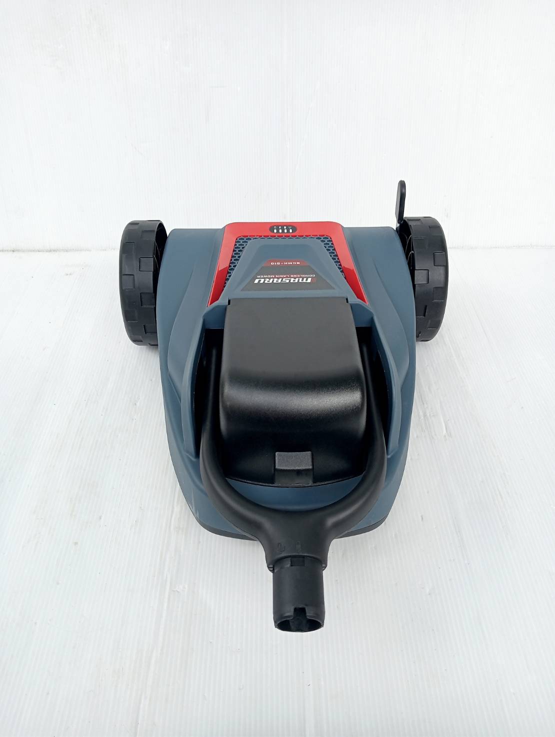 MASARU รถเข็นตัดหญ้า 2 ล้อ รุ่น SCMH-510 รถตัดหญ้า 20V เครื่องตัดหญ้า 6000 R/MIN ปรับความสูงได้