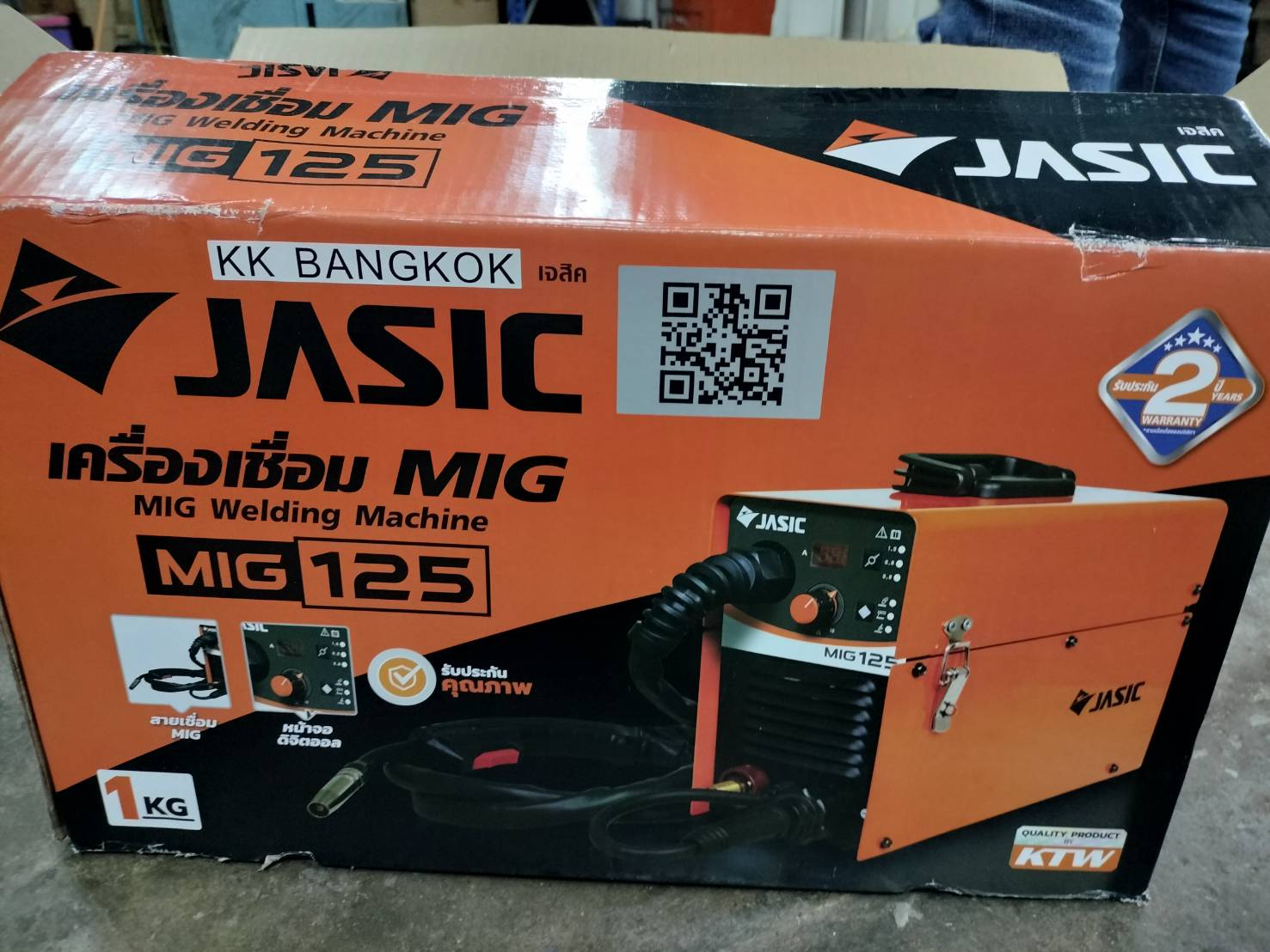 เครื่องเชื่อมไฟฟ้า MIG125 JASIC