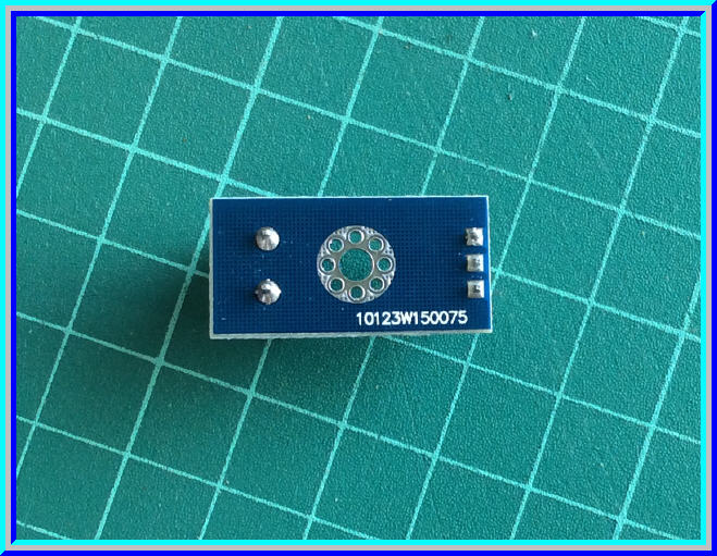 1x เซ็นเซอร์วัดแรงดัน DC 0-25V เป็น 0-5Vdc (DC Voltage Sensor)