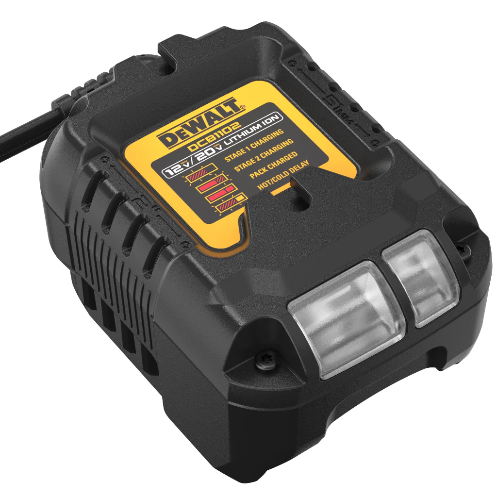 DEWALT รุ่น DCB1102-B1 แท่นชาร์จ 12V/20V Max 2A