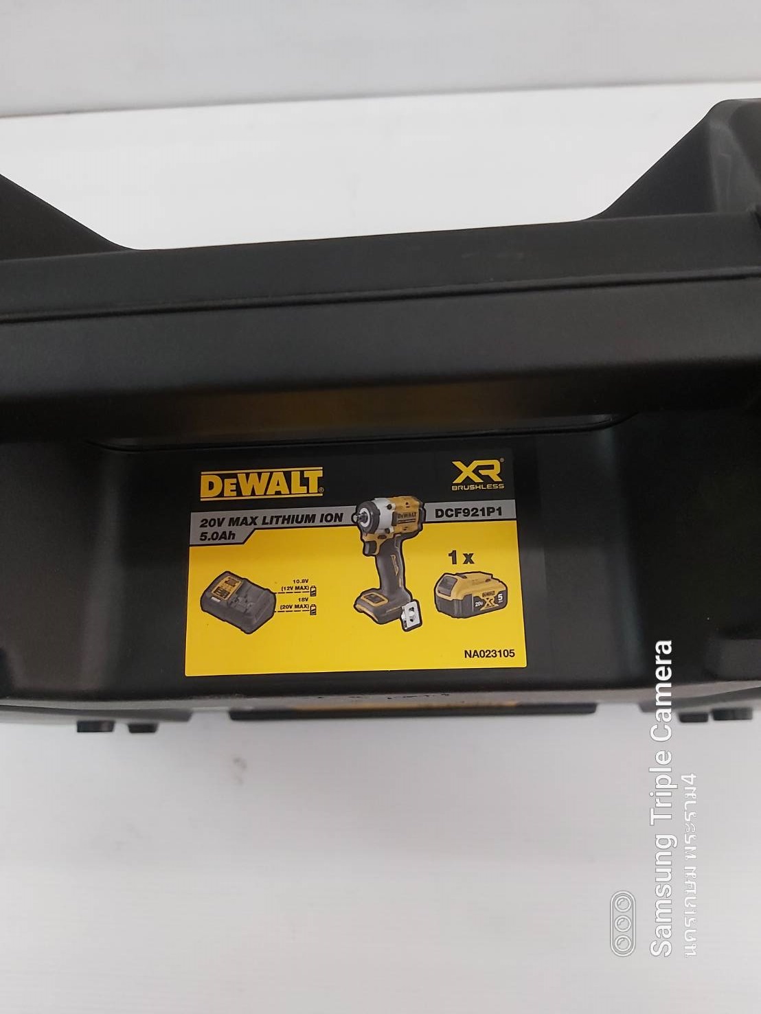 บล๊อก1/2ไร้สาย20V ATOMIC DCF921P1 DEWALT