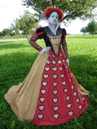 ชุดราชินีโพแดง / ชุดราชินีอิเรซเบธ / ชุด Red Queen @ อลิส อิน วันเดอร์แลนด์ / ชุดราชินีแดง / ชุดราชินีไพ่