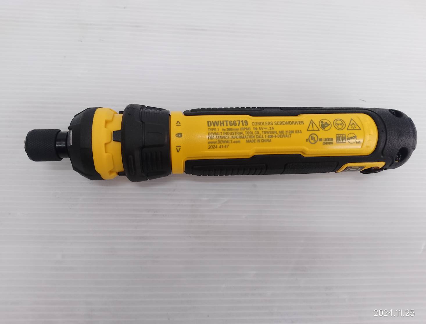 ไขควงไฟฟ้า4V FLEXDRIVE DWHT66719 DEWALT