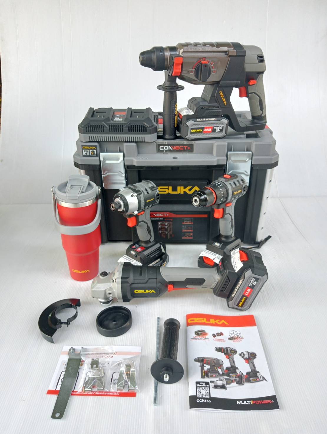 Combo ช่างไฟ 01 OCK155-D2M2 OSUKA