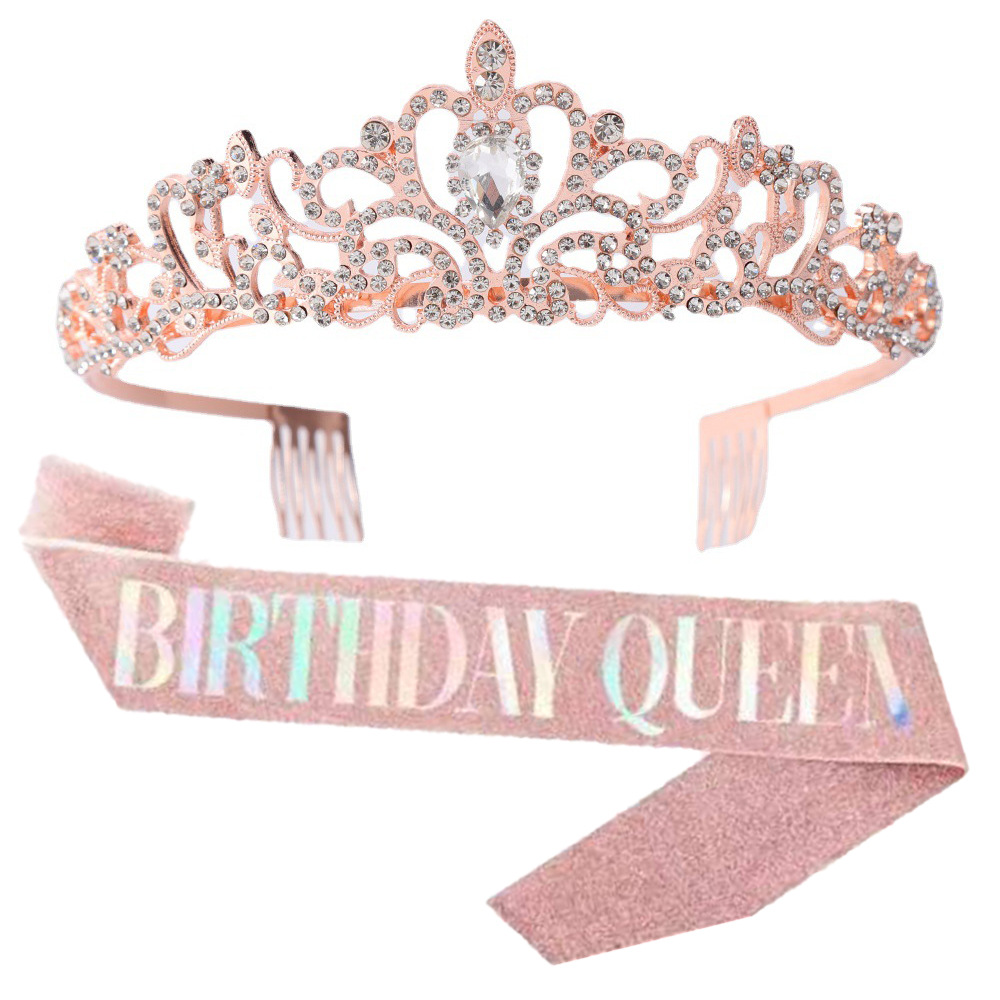 มงกุฎพร้อมสายสะพายวันเกิด HBD