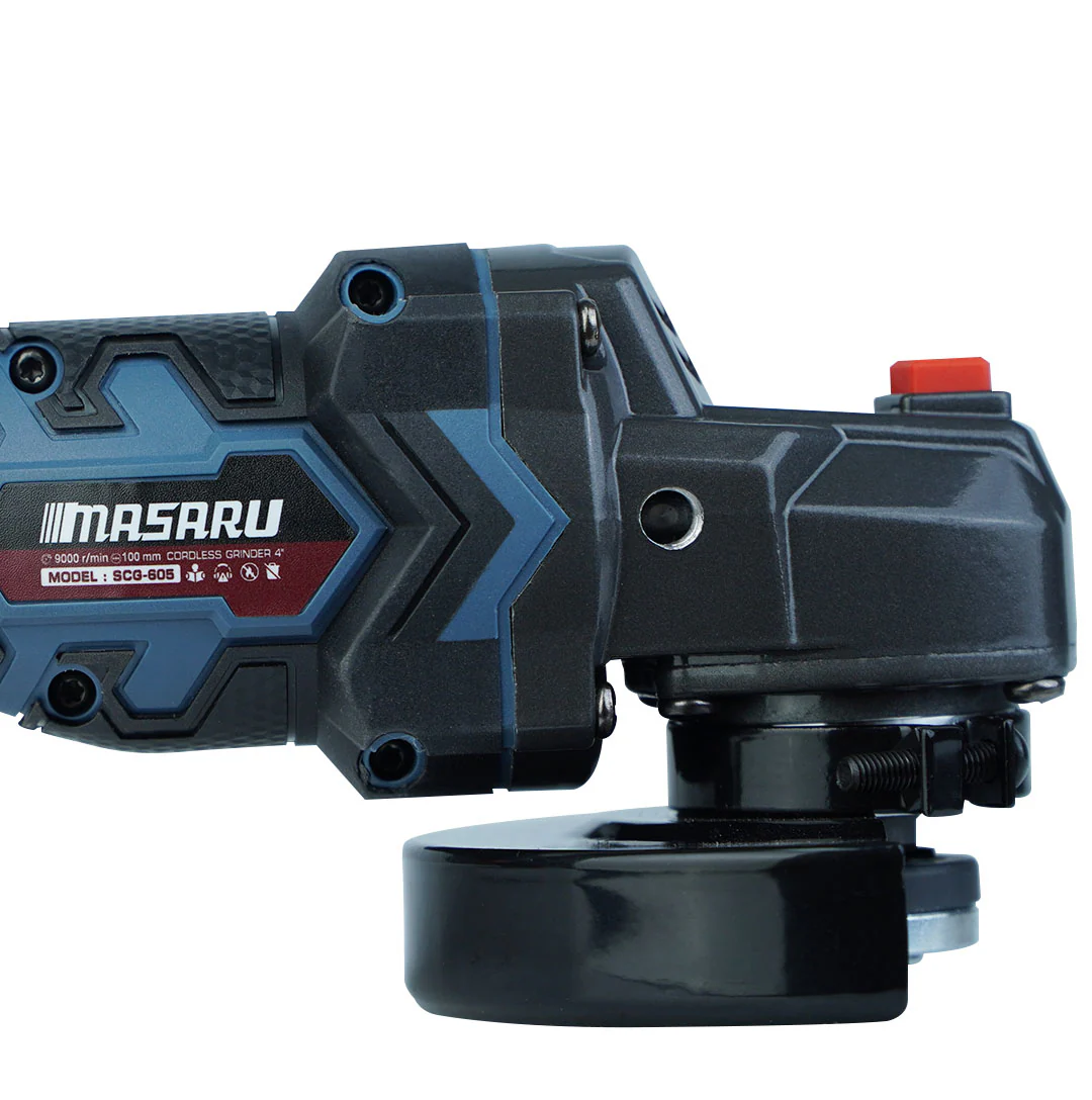 MASARU SCG-605-B1 เครื่องเจียร์ไร้สาย 4 นิ้ว Power Turbo 20V แบตรุ่นใหม่